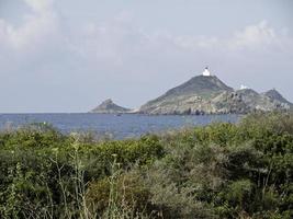 corsica island in the mediterranean sea photo