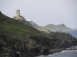 corsica island in the mediterranean sea photo