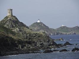 corsica island in the mediterranean sea photo