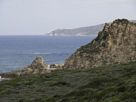 corsica island in the mediterranean sea photo