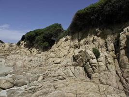 ajaccio on corsica island photo