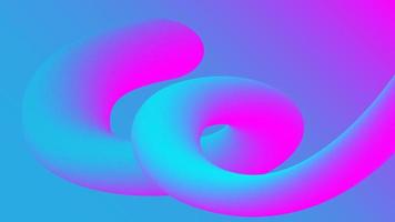 Modern abstract spiral background with bright color vector