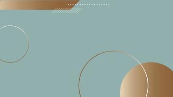 Modern gold geometric pattern vector background