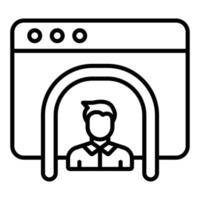 Lead Generation Icon Style vector