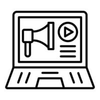 Digital Pr Icon Style vector