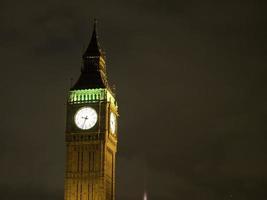 london city at night photo