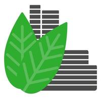 Greenwashing, idea for a poster banner or flyer on an environmental theme vector