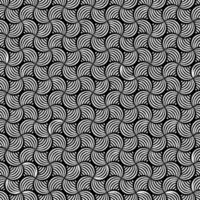 retro abstract pattern background in black and white vector