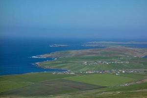 lerwick y las islas shetland foto