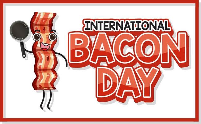 International bacon day banner