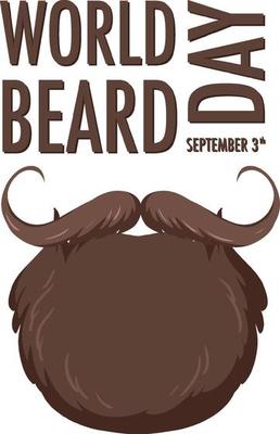 World Beard Day September 3 Banner