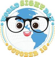 World Sight Day Poster Design vector