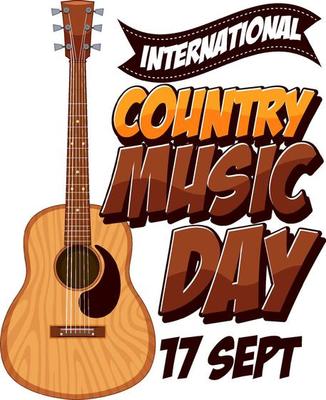 International Country Music Poster Design