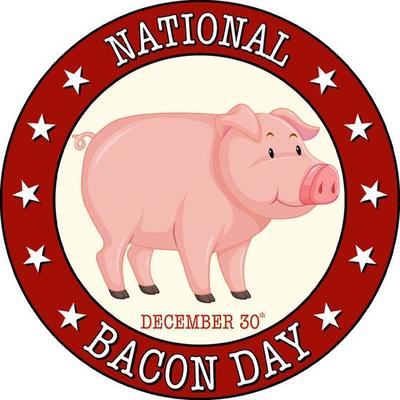 Banner of International bacon day