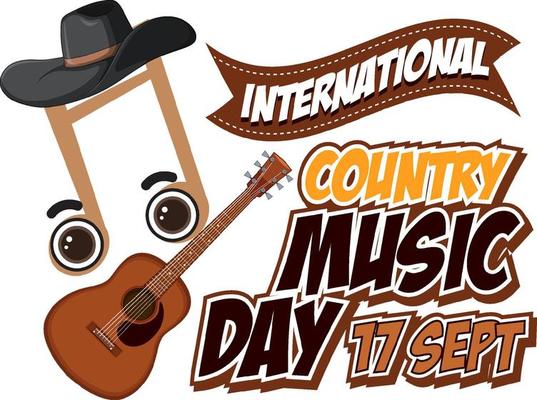 International Country Music Poster Design