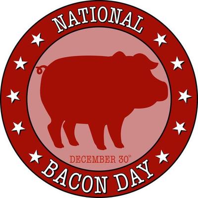 Banner of International bacon day