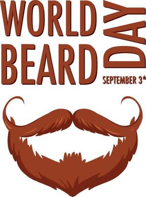 World Beard Day September 3 Banner