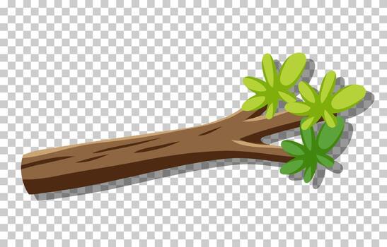 Isolated branch of tree vector
