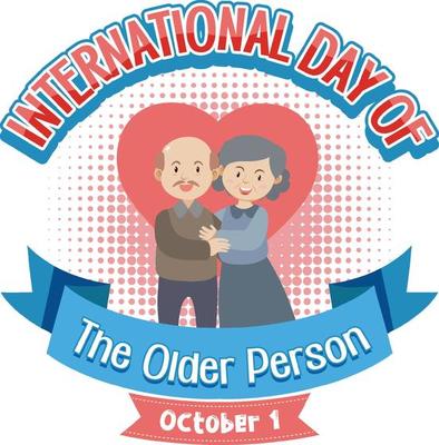 International Day for Older Person Poster Template