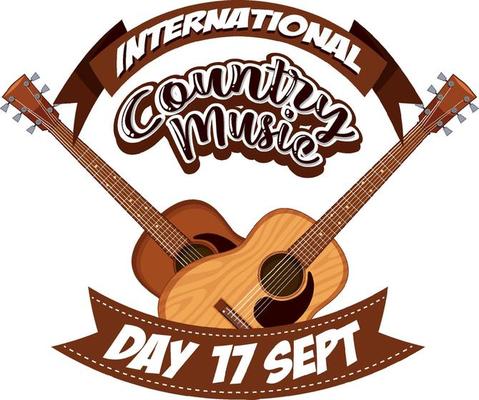 International Country Music Poster Design