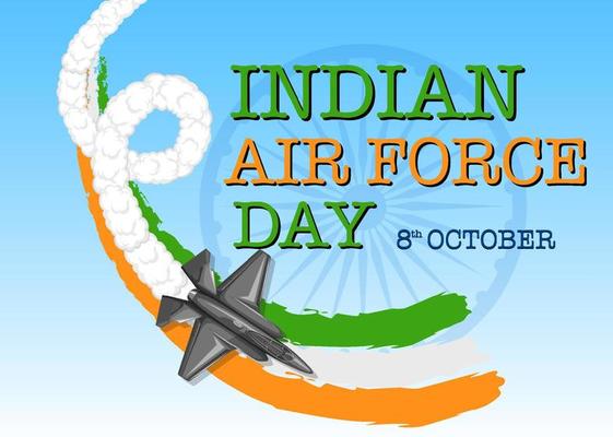 Indian Air Force Day Poster