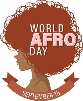 World Afro Day September 15 Banner Design