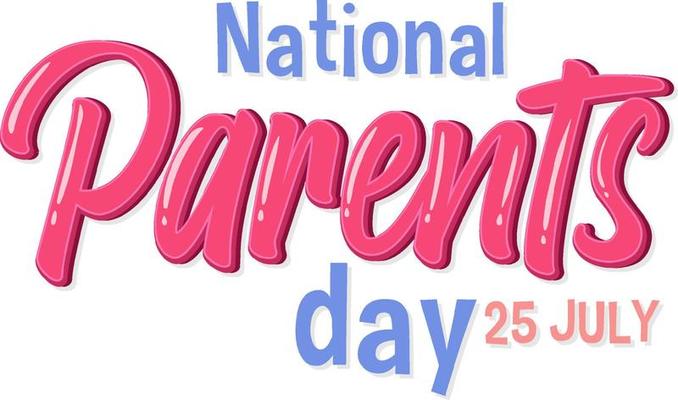 National Parents Day on 25th July