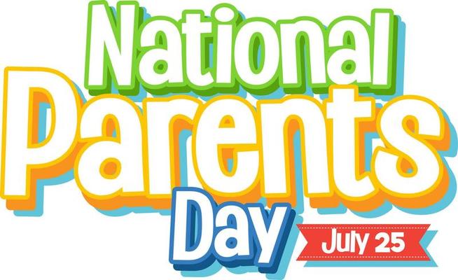 National Parents Day on 25th July