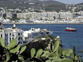 the island of Ibiza in spain photo