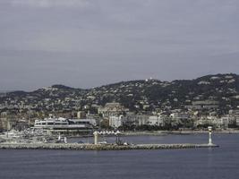 The city of Cannes in france photo