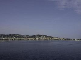 The city of Cannes in france photo