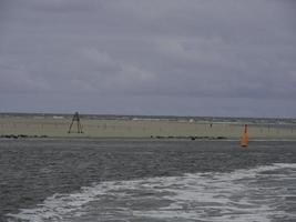 The beach of Baltrum photo