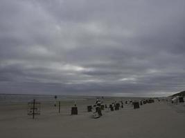 The beach of Baltrum photo