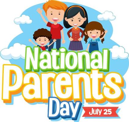 National Parents Day poster design