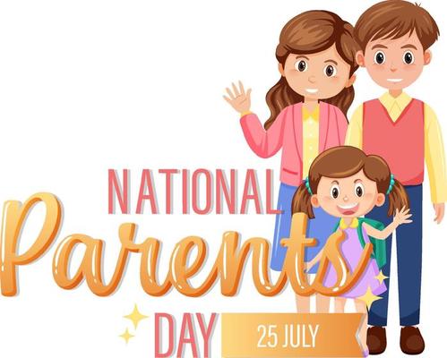 National Parents Day Poster Template