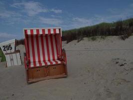 Langeoog island in germany photo