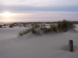 Borkum island in germany photo