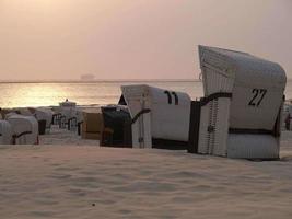 Borkum island in germany photo