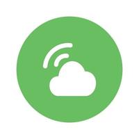 Trendy Cloud Concepts vector