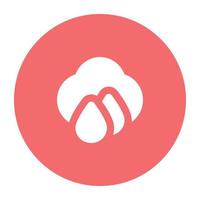 Trendy Drizzle Concepts vector