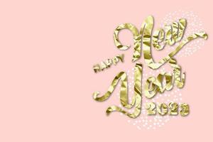 Happy new year 2023 is coming wallpaper with blank space can put text on clean cute color. vector