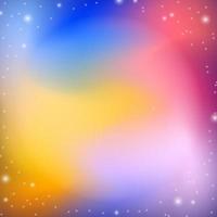 Abstract colorful gradient square background with blank space graphic design. vector