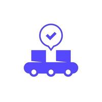 quality control in production and manufacturing icon vector