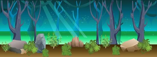 Forest Game Background vector