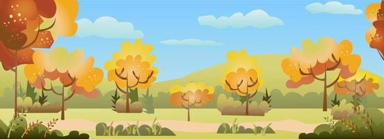country view Game Background vector