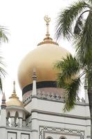 detail shot of Masjid Sultan in singapore photo