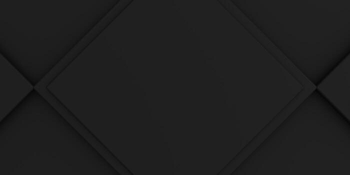Abstract dark black shape background with high resolution. minimalistic modern design for business presentations. 3d rendering. photo