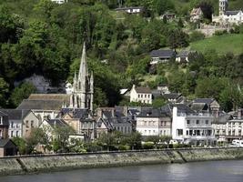 seine river in france photo