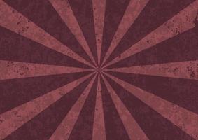 Sunburst with grunge texture background vector