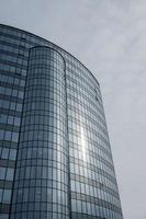 Minsk, Belarus, July 2022 - steel high-rise office photo